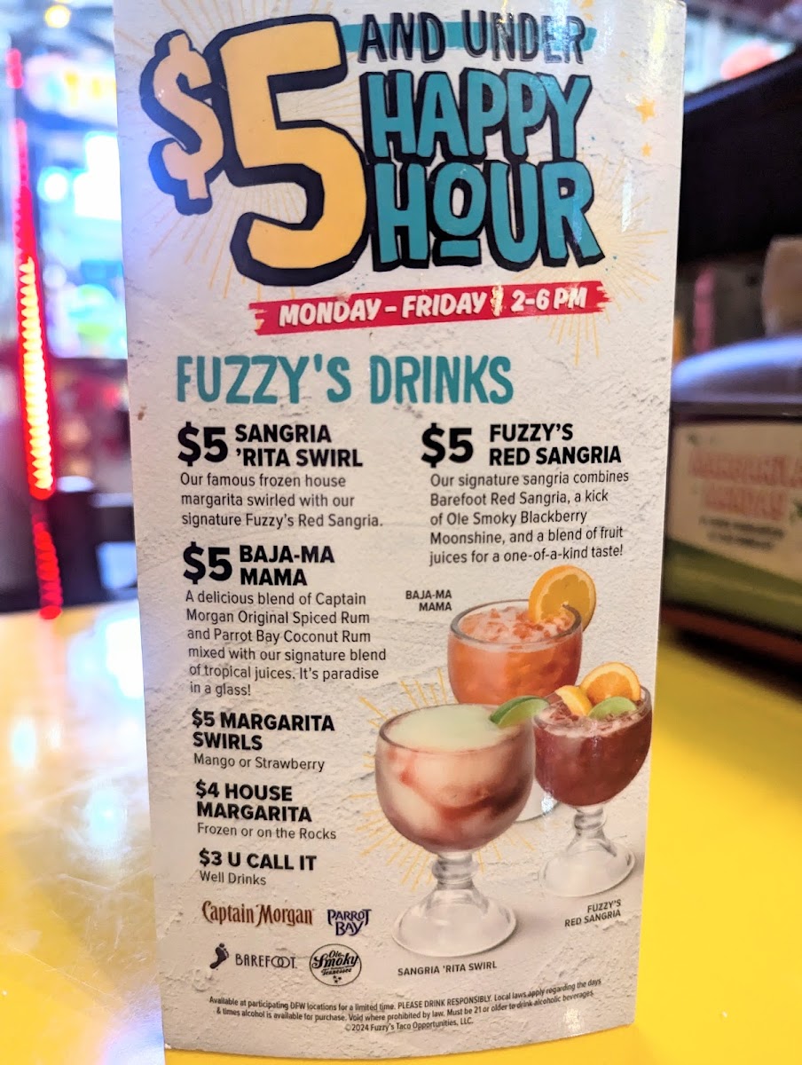 Fuzzy's Taco Shop Menu-3